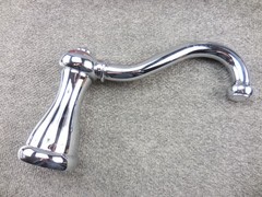 Unused Price Pfister RT6-M0XC Marielle Polished Chrome Finish Roman Tub Spout