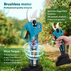 Electric Pruning Shears For Makita 18V Battery, Cordless Portable Pruner Garden