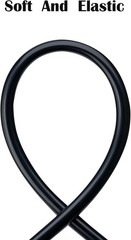 Food Grade Silicone Tubing – High Temp, Flexible, 5 Ft Black for Home Brewing…