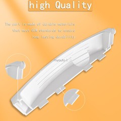 For GE Dryer Solid Door Handle WE01X30378 WE1M1068 PS1177202 White H-Q US