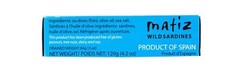 Matiz Sardines in Olive Oil 4.2 Ounce Can Pack of 5 Spanish Gourmet Wild Caug…