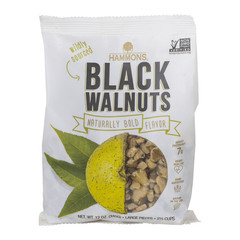 Hammons Hand harvested Black Walnuts large pieces 12 oz