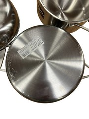 READ DESCRIPTION- Demeyere Essential 5-ply 10-pc Stainless steel Cookware Set