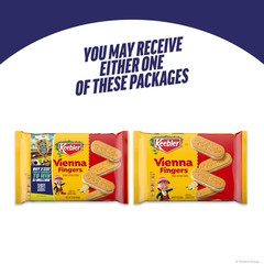 Keebler Vienna Fingers, Sandwich Cookies with Crème Filling, 12 oz