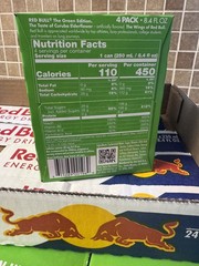 4 Pack Red Bull Green Edition Curuba Elderflower 250ml 8.4oz Expires 10/7/2026