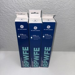 (3 Pack) Genuine GE RPWFE RPWF Replacement Refrigerator Water Filter Sealed