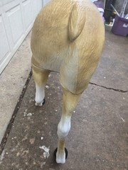 Accents Holiday LED Feeding Reindeer 4.5 Feet **No Adapter Read Description**