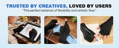 Compression Arthritis Gloves with 23% LYCRA for Pain, Fingerless Carpal Tunnel
