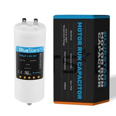 [2025 Upgraded] BlueStars 120 uF MFD 250 VAC Volts CBB60 50/60Hz Run…