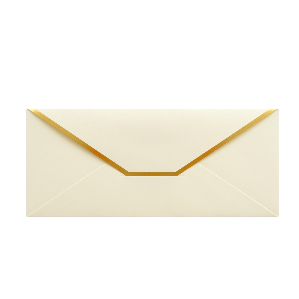 Money Envelopes – V-Flap Foil Border Luxury Gifting Money Envelopes 3 x 7 – P…