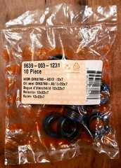 NEW Genuine STIHL Oil Seals (2) 12x22x7 Fits FC/FS/HL/HT/KM OEM 9639-003-1231
