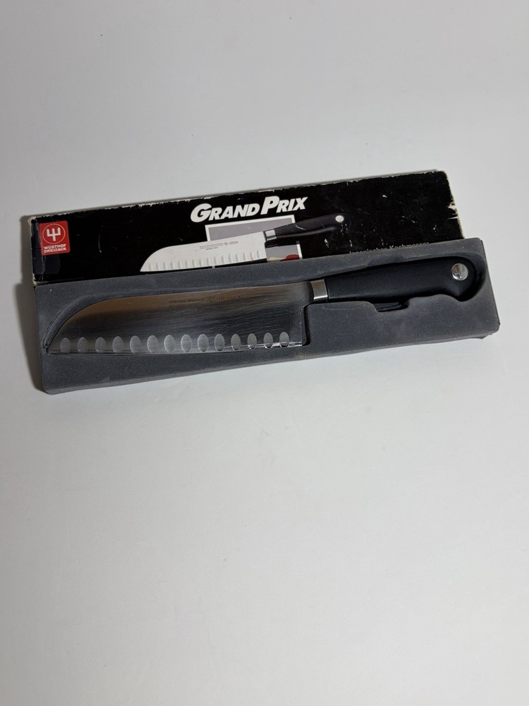 Wüsthof Dreizack Grand Prix 4189 17cm Santoku Knife Solingen Germany