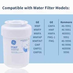 2 PACK NEW Genuine GE MWF GWF 46-9991 MWFP Smartwater Fridge Water Filter