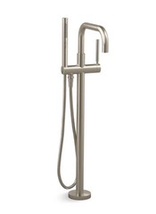 Kohler Purist Wide-Spread Tub Filler with Handshower Brushed Nickel T97328-4-BN