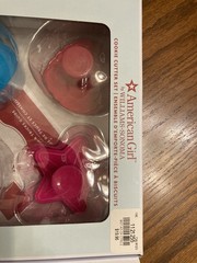 American Girl Cookie Cutter Set of 4 By Williams -Sonoma. 8 Years +