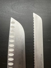 x2 Wusthof Classic 4149 8″ Bread / 4183 17cm Chef Knife Germany