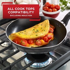 Easy Care Nonstick Cookware, Fry Pan, 8 inch, Grey