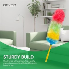 Soft Dusting Brush – Pack of 2 – Flexible Cleaning Dusters – Rainbow Duster C…