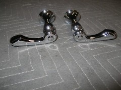 Brizo #HL5385-PC Charlotte Wide Spread Lav Handle Kit/Lever/Chrome *NOS*