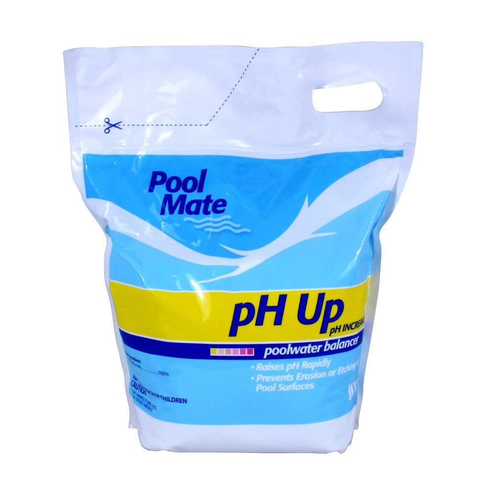 Pool Mate pH Up Swimming Pool Water Chemistry Balance Chemical – 10 Lbs.
