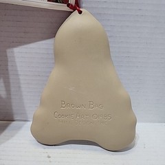 Brown Bag Cookie Art Raggedy Ann Cookie Mold Stoneware 6.5in Vintage
