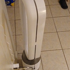 Dyson Pure Cool Bladeless Tower Fan Oscillation Digital Display White Silver