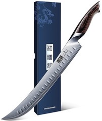 HOSHANHO Carving Slicing Knife 12 Inch Japanese High Carbon Steel Brisket Knife