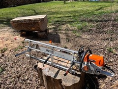 Portable Chainsaw mill 24 Inches Planking Milling Bar Size 14 Inches to 24 In