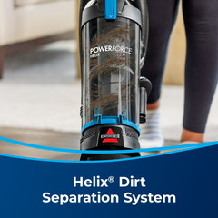 PowerForce Helix Dirt Separation Bagless Upright Vacuum Pet Friendly 3313Blue