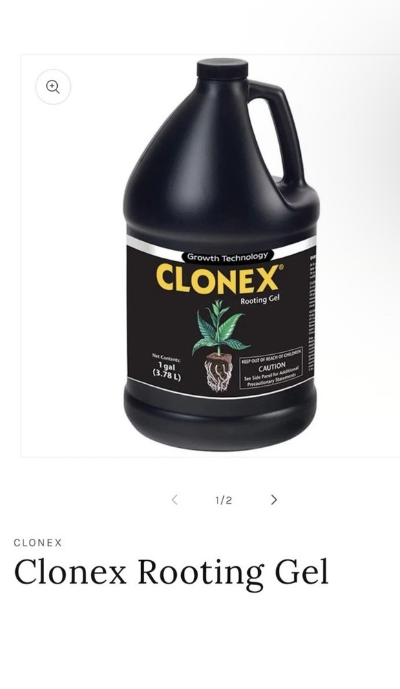 Clonex Rooting Gel Rooting Stimulator & Enhancer 1 gal (3.78 L) Bottle