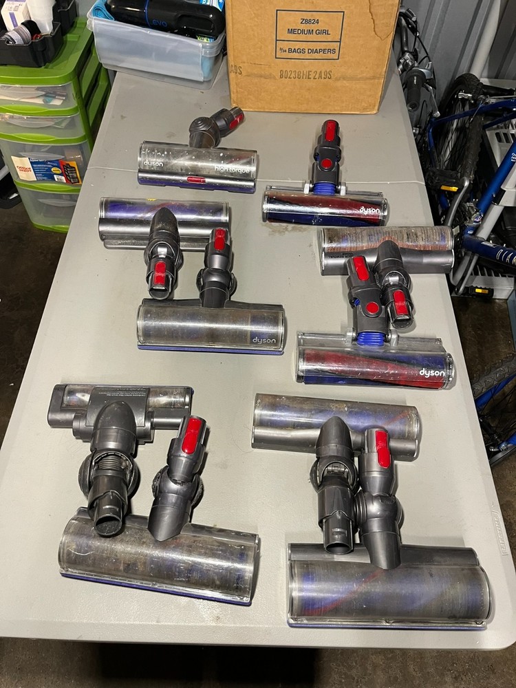 Dyson Motorized Cleaner Head Lot of 10 V7 V8 V10 V11 Fluffy Torque Parts OEM