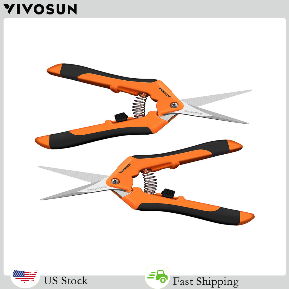 Pruning Scissors Garden Shears Hand Tools Plant Trimming Pruners 2 pack