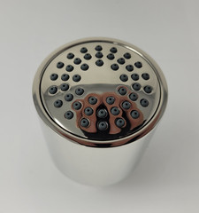 KALLISTA P24482-00-AD One Showerhead w Arm & Flange – Nickel Silver