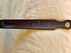 De Buyer Crepe Omelet Pan Frying Skillet Made in France Carbon Steel 9.5″ Used