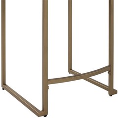 Crosley Furniture Harlowe 24.25″ Velvet/Metal Counter Stool in Gold (Set of 2)