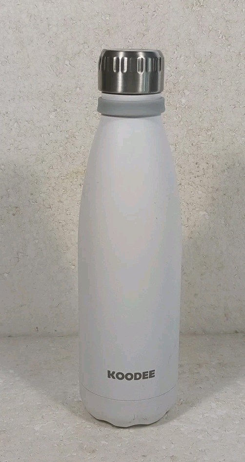 Koodee 12 oz Stainless Steel Double Wall Vacuum Insulated Water Bottle Has Dent