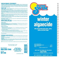 In The Swim Winter Algaecide for Swimming Pools – Winterizing Pool Algaecide