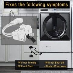 1PCS Dryer Door Switch Replacement Exact Fit For Whirlpool Kenmore Dryer