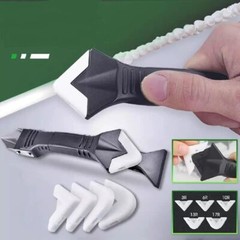 5 in 1 Silicone Sealant Remover Tool Kit Set Scraper Caulking Mould Removal US