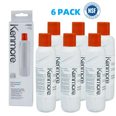 New Replacement 6 Pack Kenmore 9082 469082 Refrigerator Water Filter 46-9082