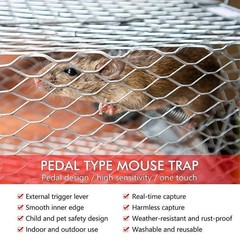 USA Mouse Trap Rat Trap Rodent Trap Live Catch Cages – Easy to Set Up and Reuse
