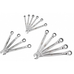 Milwaukee Tool 48-22-9516 15Pc Ratcheting Combination Wrench Set – Metric