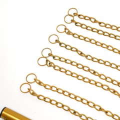 2x Clothing Hanging Rack Metal Gold Garment Storage Organizer Clothes Rack