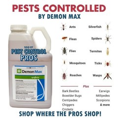 128 oz Demon Max Pest Insect Control Insecticide 25.3% No Shipping to NY CT VT