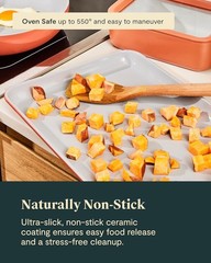 Non-Stick Ceramic Baking Sheet Naturally Slick Ceramic Coating Navy