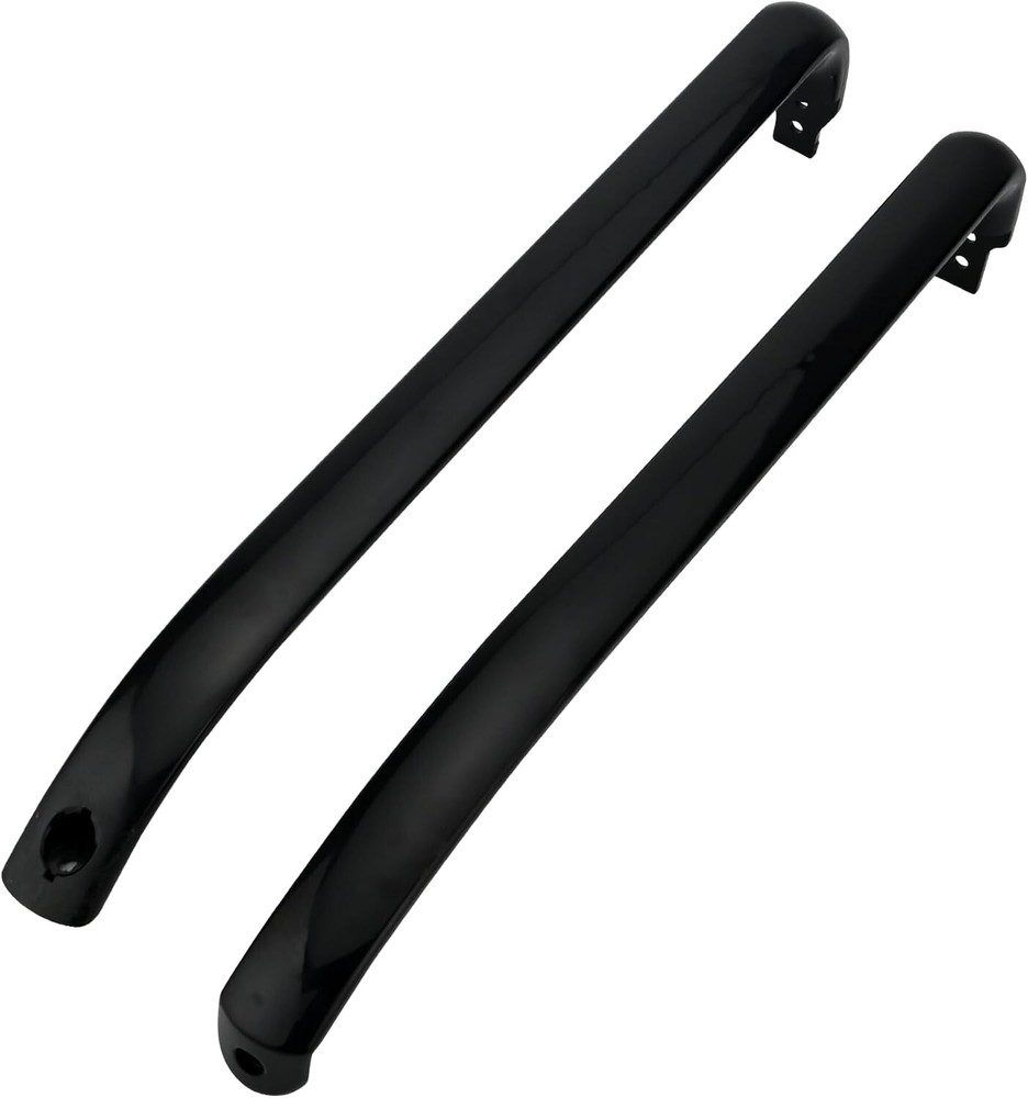 WR12X22183 Black Refrigerator Door Handles Replace WR12X11008 WR12X11009 2 Pack