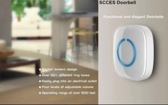 SadoTech Wireless Doorbells For Home – Adjustable Volume With 52 Chimes, 1000Ft