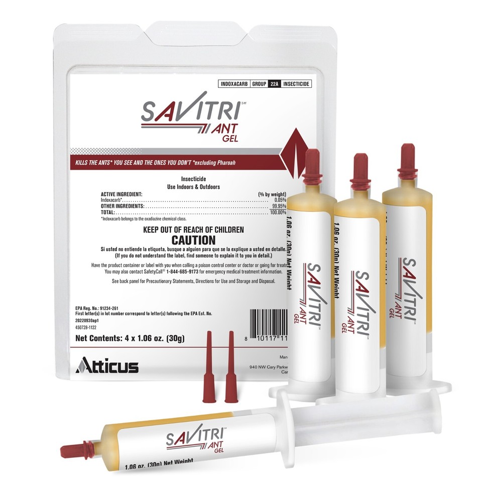Savitri Ant Gel Bait (4 x 30 Grams) by Atticus (Compare to Advion)