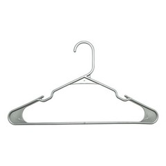 Plastic Clothes Hangers – 50 Pack, Lightweight & Durable – Everyday Use – Black