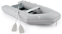 Inflatable Dinghy Boat for 4 Adults, 990lb Capacity Heavy-Duty PVC Raft with …
